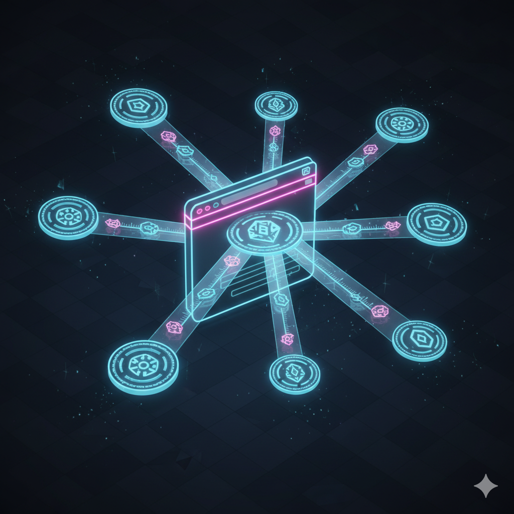 Illustration of verified engagement flowing through Binding